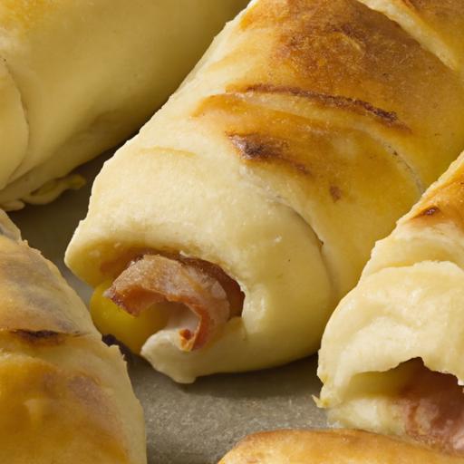 Savory Stuffed Bread Rolls: Cheese & Ham Delights Unveiled