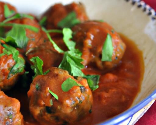 Savory Meatballs in Tomato Sauce: A Classic Comfort Dish