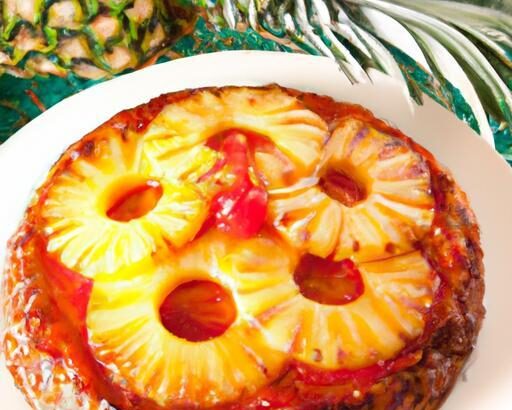 Tropical Delight: The Ultimate Caribbean Pineapple Upside-Down Cake