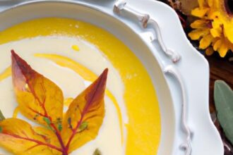 Savor Autumn’s Warmth: Butternut Squash Soup with Sage