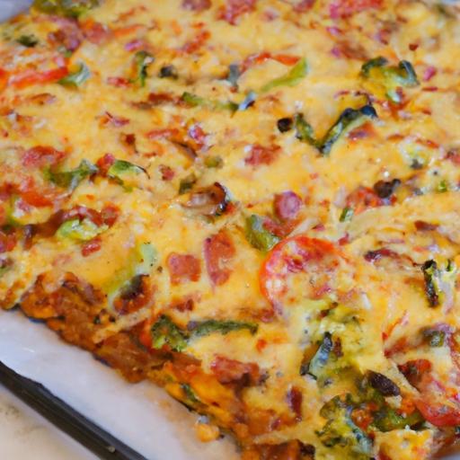 Crispy Keto Cauliflower Crust Pizza: Low-Carb Delight!