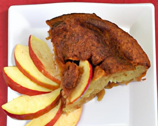 Warm Delight: The Magic of Grated Apple and Cinnamon Cake