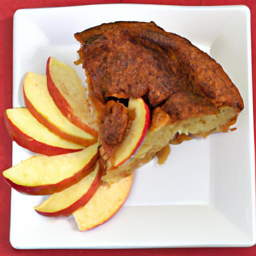 Warm Delight: The Magic of Grated Apple and Cinnamon Cake
