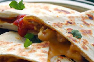 Melted Magic: Crafting Perfect Chicken and Cheese Quesadillas
