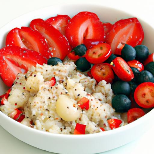Energize Mornings: Quinoa Breakfast Bowls with Berries