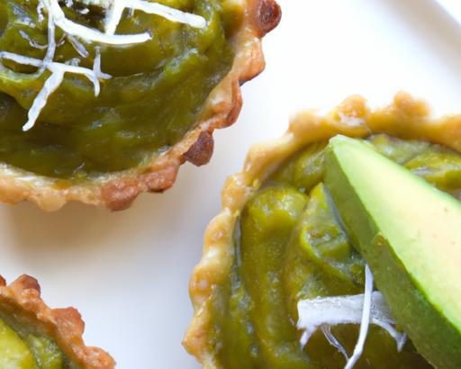 Zesty Raw Avocado Lime Tarts: A Refreshing Treat Unveiled