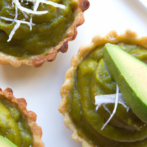 Zesty Raw Avocado Lime Tarts: A Refreshing Treat Unveiled