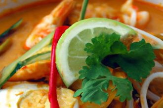 Malaysian Curry Laksa: A Comfort Bowl of Spicy Heritage