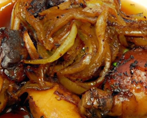Savory Senegalese Chicken Yassa with Sweet Caramelized Onions