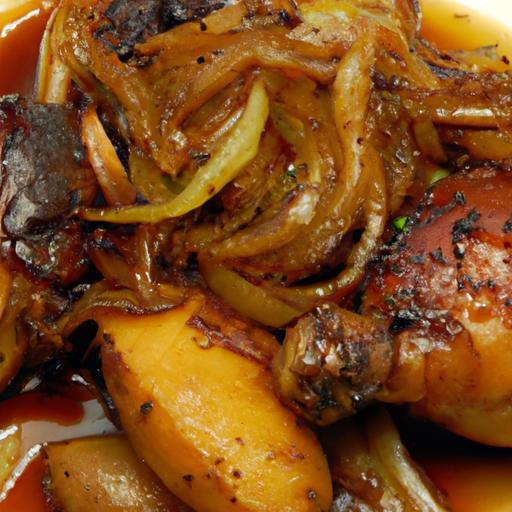 Savory Senegalese Chicken Yassa with Sweet Caramelized Onions