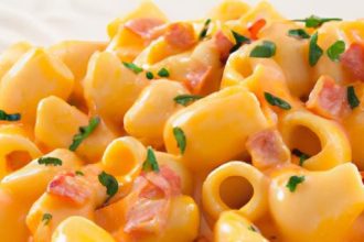 Twist on Tradition: Classic Ham & Cheese Pasta Shells Delight