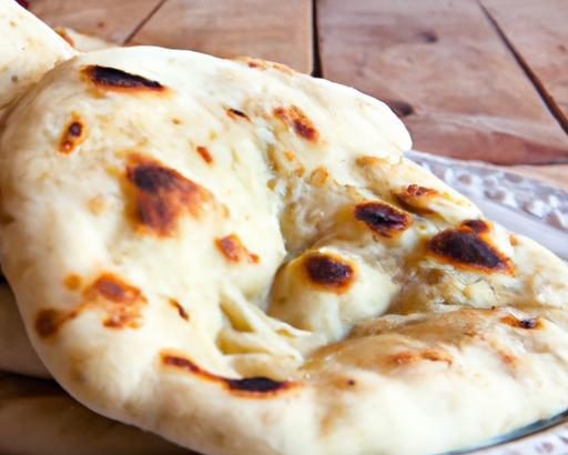 Perfectly Fluffy Individual Naan Breads: A Savory Delight