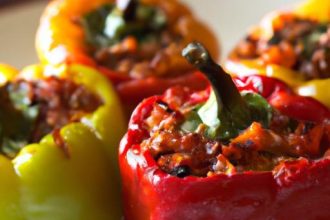 Speedy Stuffed Peppers: Flavorful Meals in Minutes