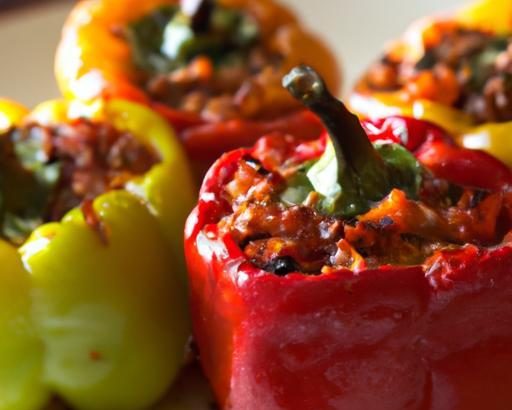 Speedy Stuffed Peppers: Flavorful Meals in Minutes