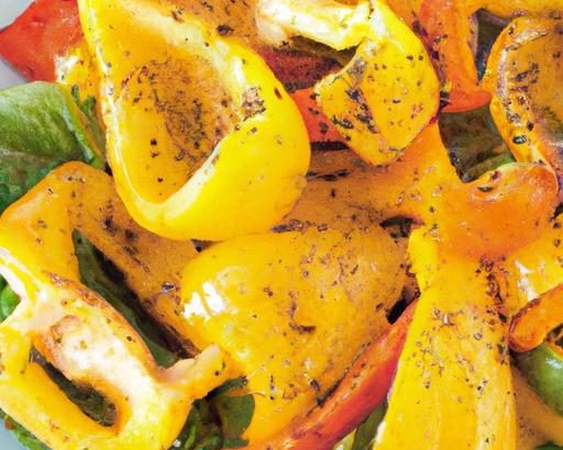 Brighten Your Salad with Flavorful Grilled Bell Peppers