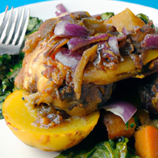 Savory Senegalese Chicken Yassa with Sweet Caramelized Onions