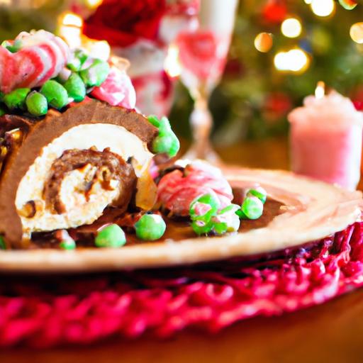 Delight in a Guilt-free Sugar-Free ⁢Yule Log⁣ Recipe