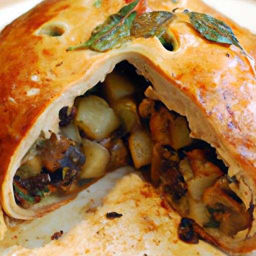 A Flavorful Dive into Vegan Mushroom Wellington Magic