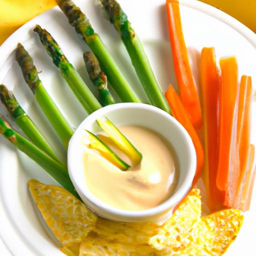 Crunchy Veggie ‍Sticks with Creamy ⁣Yogurt Dip Delight