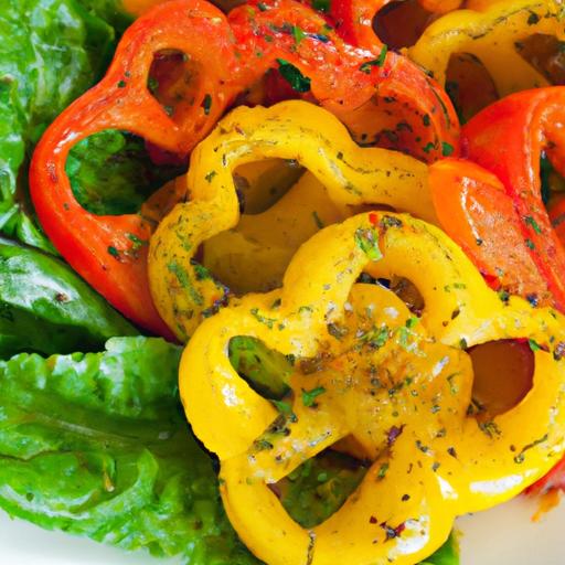 Brighten Your Salad with Flavorful Grilled Bell Peppers