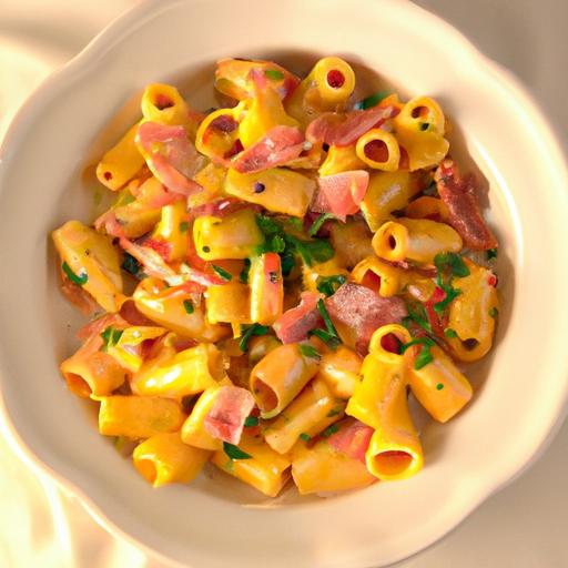 Twist on Tradition: Classic Ham & Cheese Pasta Shells Delight
