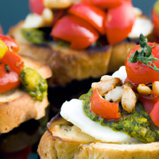 A Flavorful Journey: Exploring Assorted Bruschetta Delights