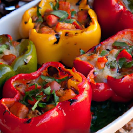 Speedy stuffed Peppers: Flavorful Meals in Minutes