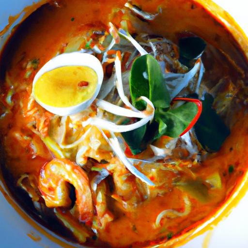 malaysian Curry Laksa: ‍A Comfort Bowl of Spicy Heritage