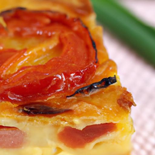 savory Delight: Quick Tomato and Mustard Tart Recipe