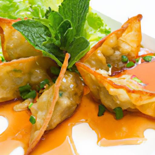 Crispy Fried wontons: A‍ Delicious Bite of Asian Crunch