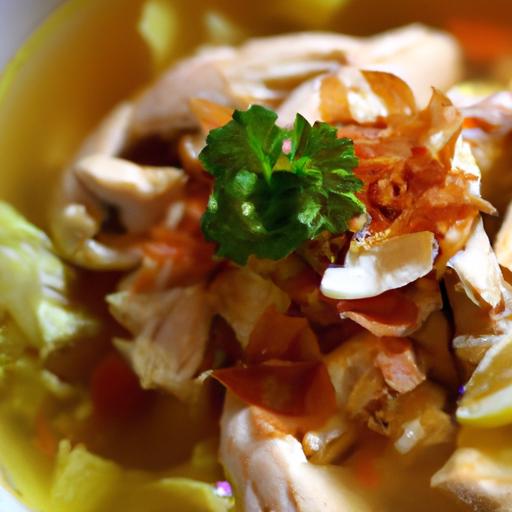 Savoring Soto Ayam: Indonesia's Beloved Chicken Soup Recipe