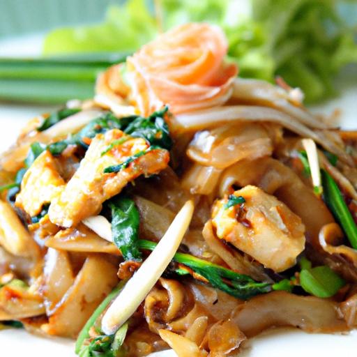 Pad See Ew Unveiled: The​ Art of Stir-Fried Wide Noodles