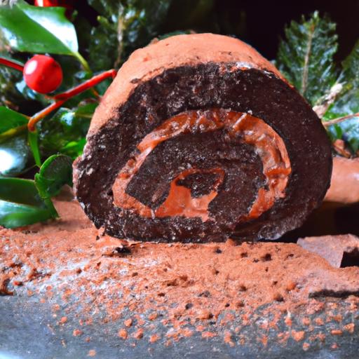 Decadent Keto Chocolate Orange Yule Log: Festive & Guilt-Free