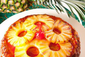 Tropical Delight: The Ultimate Caribbean Pineapple Upside-Down Cake