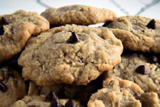 Wholesome Delight: Chickpea Flour Chocolate Chip Cookies