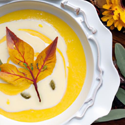 Savor Autumn’s Warmth: Butternut Squash Soup with Sage