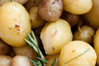 Garlic & Rosemary Baby Potatoes: A Flavorful Garden Delight
