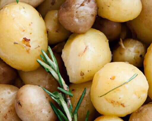 Garlic & Rosemary Baby Potatoes: A Flavorful Garden Delight