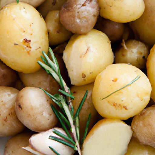 Garlic & Rosemary Baby Potatoes: A Flavorful Garden Delight