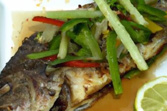 Savor the Flavor: Grilled Whole Fish with Fiery Spicy Sauce