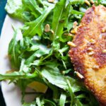 Crisp Chicken Milanese Meets Peppery Arugula Salad Delight