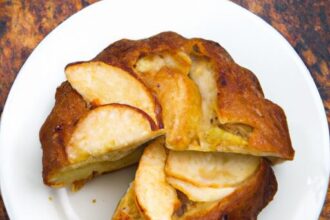 Deliciously Light: The Sugar-Free Apple “Invisible” Cake Reveal