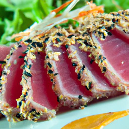 Sesame-Crusted Tuna Tataki: A Perfect Blend of Flavor