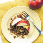 Rustic Apple Crumble with Nutty Buckwheat Topping Delight