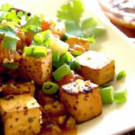 Crispy Fried Tofu with Irresistible Peanut Sauce Delight