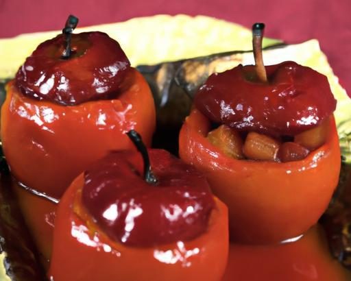 Timeless Delight: Classic Baked Apples with Compote Core