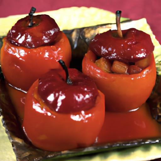 Timeless Delight: Classic Baked Apples with Compote Core