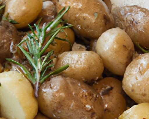 Garlic & Rosemary Baby Potatoes: A Flavorful Bite Delight