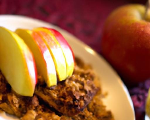 A Nutty Twist: Apple Crumble with Buckwheat Topping