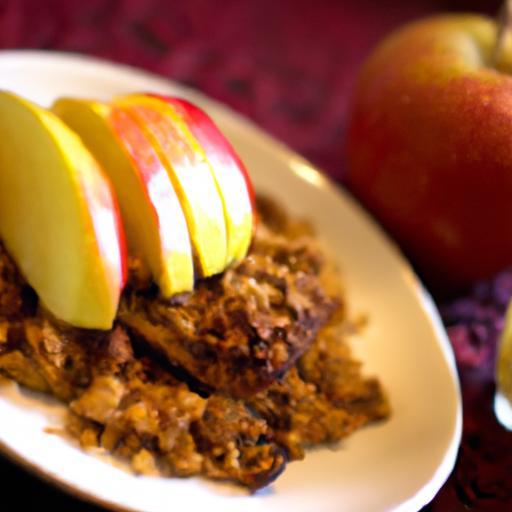 A Nutty Twist: Apple Crumble with Buckwheat Topping